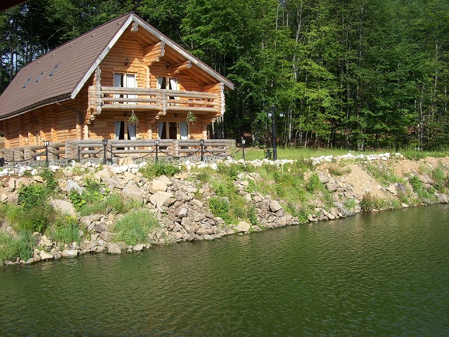 fotka dřevostavby